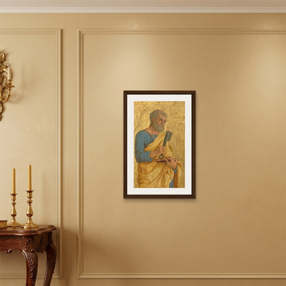 Orlonzo - FRAMED CANVAS DARK WOOD 50x75cm20x30 ROOM