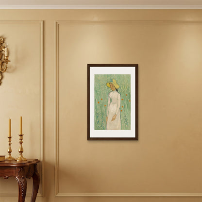 Orlonzo - FRAMED CANVAS DARK WOOD 50x75cm20x30 ROOM