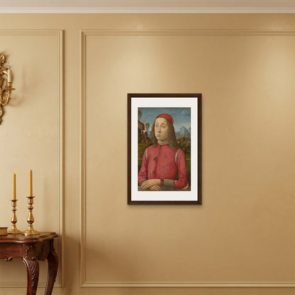 Orlonzo - FRAMED CANVAS DARK WOOD 50x75cm20x30 ROOM