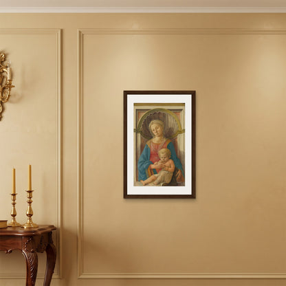 Orlonzo - FRAMED CANVAS DARK WOOD 50x75cm20x30 ROOM