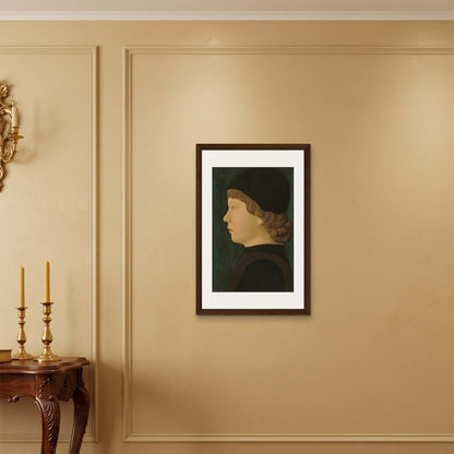Orlonzo - FRAMED CANVAS DARK WOOD 50x75cm20x30 ROOM