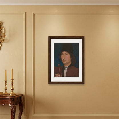 Orlonzo - FRAMED CANVAS DARK WOOD 60x80cm24x32 ROOM