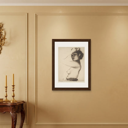 Orlonzo - FRAMED CANVAS DARK WOOD 60x80cm24x32 ROOM