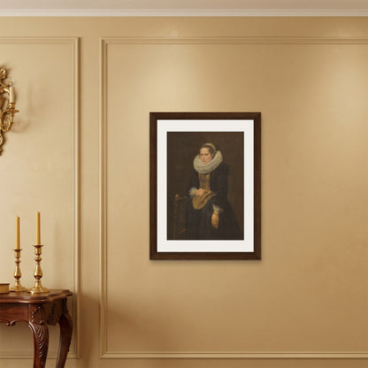 Orlonzo - FRAMED CANVAS DARK WOOD 60x80cm24x32 ROOM