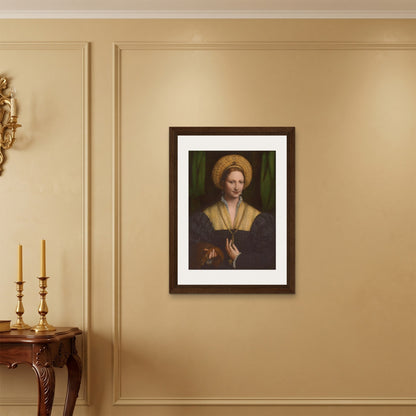Orlonzo - FRAMED CANVAS DARK WOOD 60x80cm24x32 ROOM