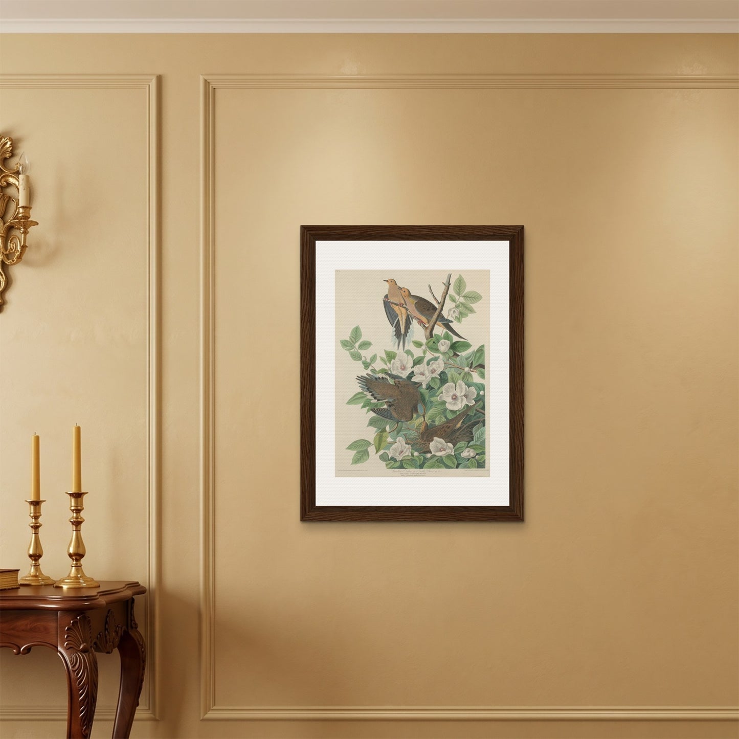 Orlonzo - FRAMED CANVAS DARK WOOD 60x80cm24x32 ROOM