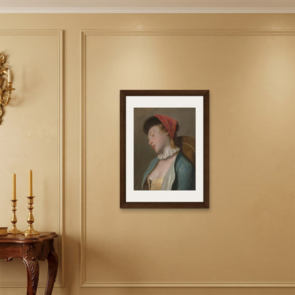 Orlonzo - FRAMED CANVAS DARK WOOD 60x80cm24x32 ROOM