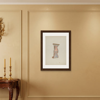 Orlonzo - FRAMED CANVAS DARK WOOD 60x80cm24x32 ROOM