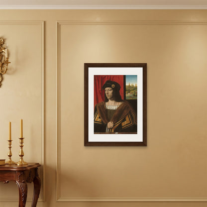 Orlonzo - FRAMED CANVAS DARK WOOD 60x80cm24x32 ROOM
