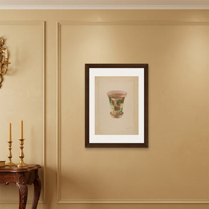 Orlonzo - FRAMED CANVAS DARK WOOD 60x80cm24x32 ROOM