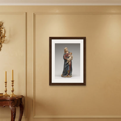 Orlonzo - FRAMED CANVAS DARK WOOD 60x80cm24x32 ROOM