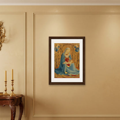 Orlonzo - FRAMED CANVAS DARK WOOD 60x80cm24x32 ROOM