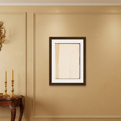 Orlonzo - FRAMED CANVAS DARK WOOD 60x80cm24x32 ROOM