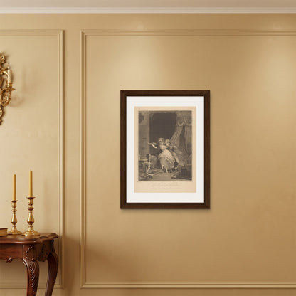 Orlonzo - FRAMED CANVAS DARK WOOD 60x80cm24x32 ROOM