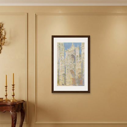 Orlonzo - FRAMED CANVAS DARK WOOD 60x90cm24x36 ROOM