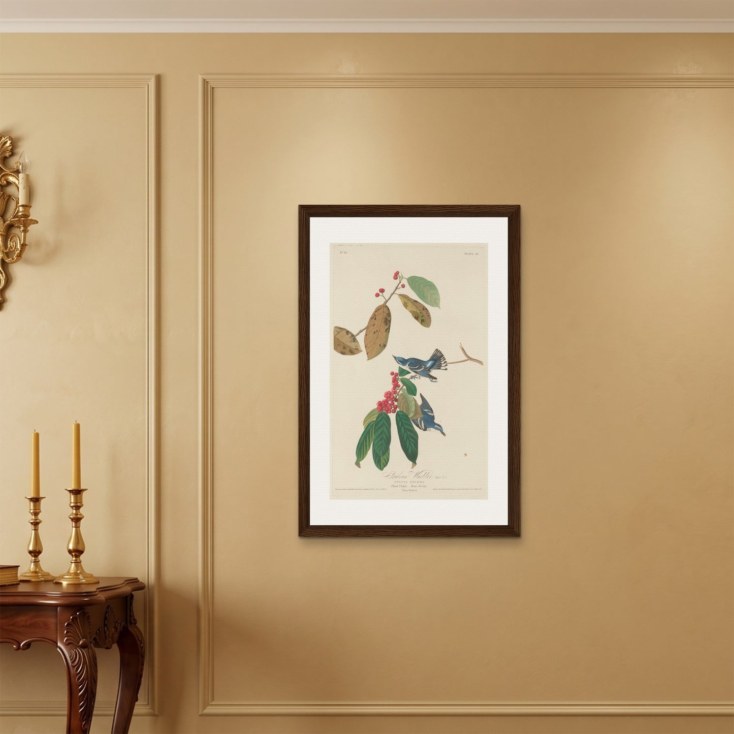 Orlonzo - FRAMED CANVAS DARK WOOD 60x90cm24x36 ROOM