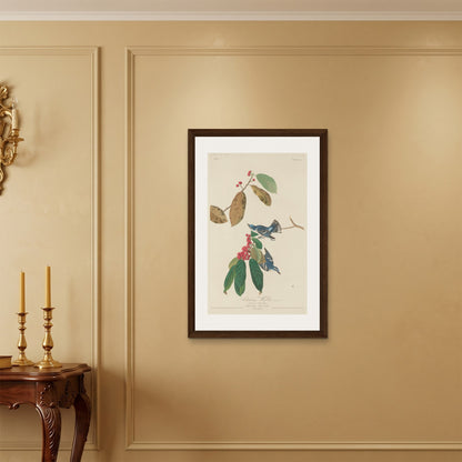 Orlonzo - FRAMED CANVAS DARK WOOD 60x90cm24x36 ROOM