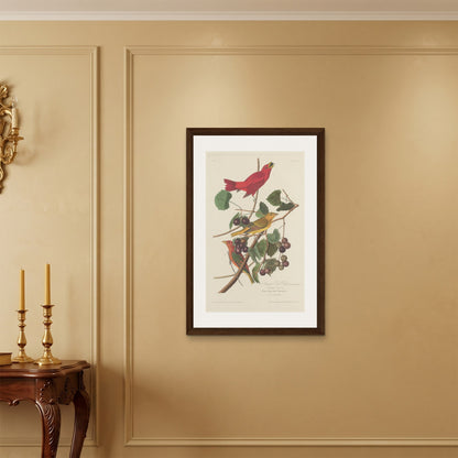 Orlonzo - FRAMED CANVAS DARK WOOD 60x90cm24x36 ROOM