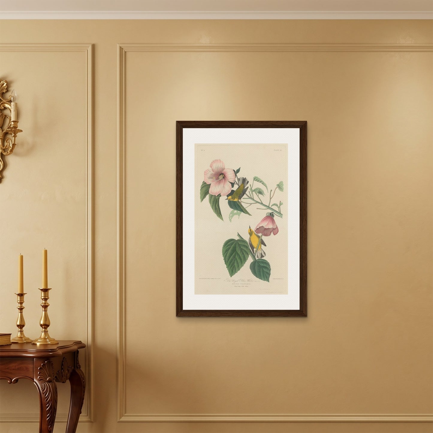 Orlonzo - FRAMED CANVAS DARK WOOD 60x90cm24x36 ROOM