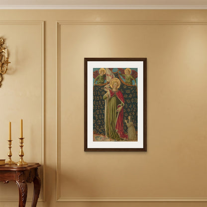 Orlonzo - FRAMED CANVAS DARK WOOD 60x90cm24x36 ROOM