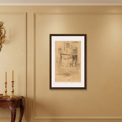 Orlonzo - FRAMED CANVAS DARK WOOD 60x90cm24x36 ROOM