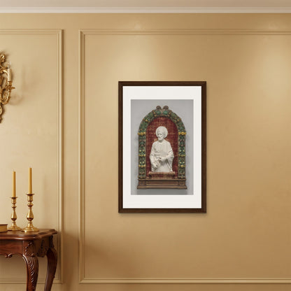 Orlonzo - FRAMED CANVAS DARK WOOD 60x90cm24x36 ROOM