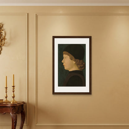 Orlonzo - FRAMED CANVAS DARK WOOD 60x90cm24x36 ROOM