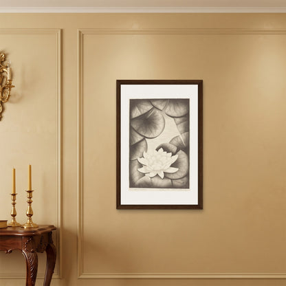 Orlonzo - FRAMED CANVAS DARK WOOD 60x90cm24x36 ROOM