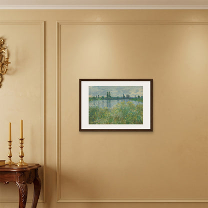 Orlonzo - FRAMED CANVAS DARK WOOD 7050cm2820 ROOM