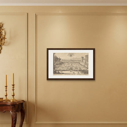Orlonzo - FRAMED CANVAS DARK WOOD 7550cm3020 ROOM