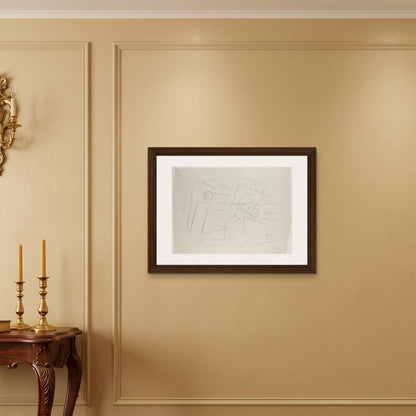 Orlonzo - FRAMED CANVAS DARK WOOD 8060cm3224 ROOM