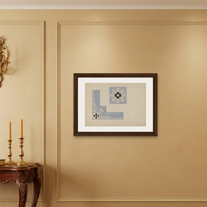 Orlonzo - FRAMED CANVAS DARK WOOD 8060cm3224 ROOM