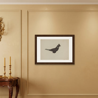 Orlonzo - FRAMED CANVAS DARK WOOD 8060cm3224 ROOM