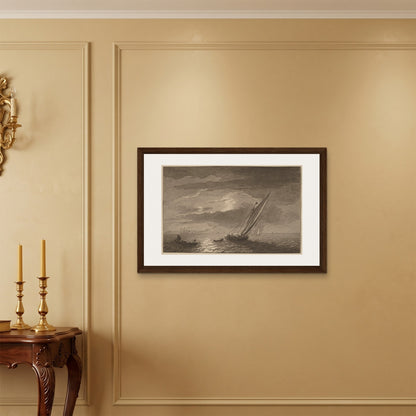 Orlonzo - FRAMED CANVAS DARK WOOD 9060cm3624 ROOM