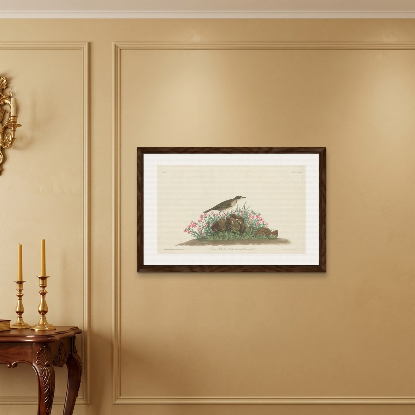 Orlonzo - FRAMED CANVAS DARK WOOD 9060cm3624 ROOM