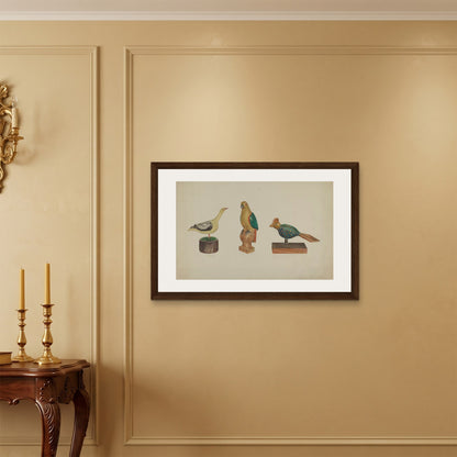 Orlonzo - FRAMED CANVAS DARK WOOD 9060cm3624 ROOM