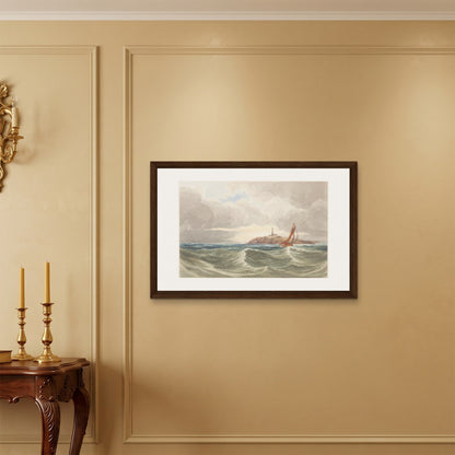 Orlonzo - FRAMED CANVAS DARK WOOD 9060cm3624 ROOM