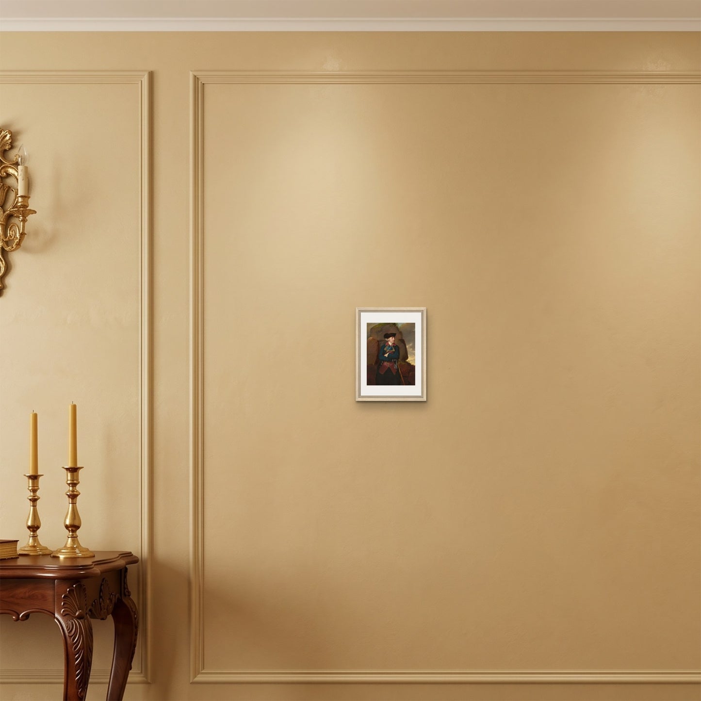 Orlonzo - FRAMED CANVAS WOOD 20x25cm8x10 ROOM