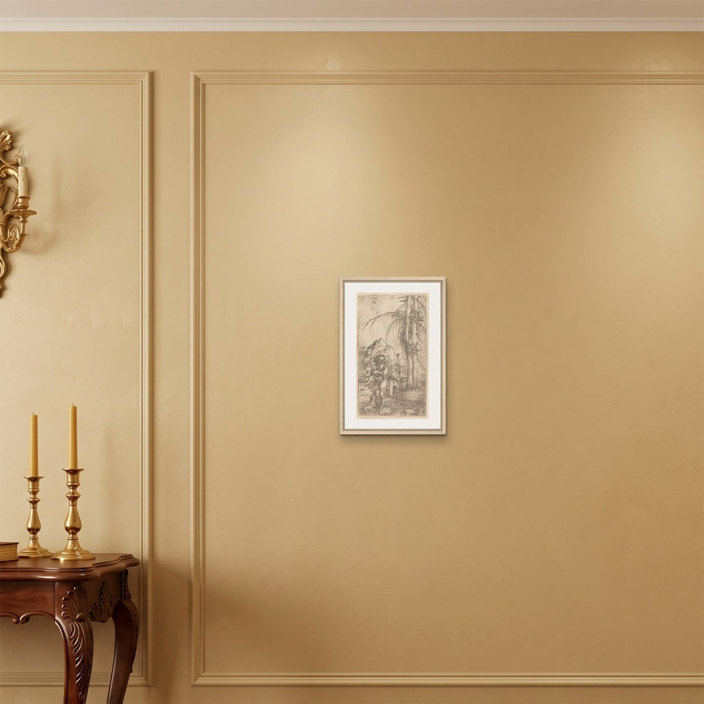 Orlonzo - FRAMED CANVAS WOOD 30x45cm12x18 ROOM