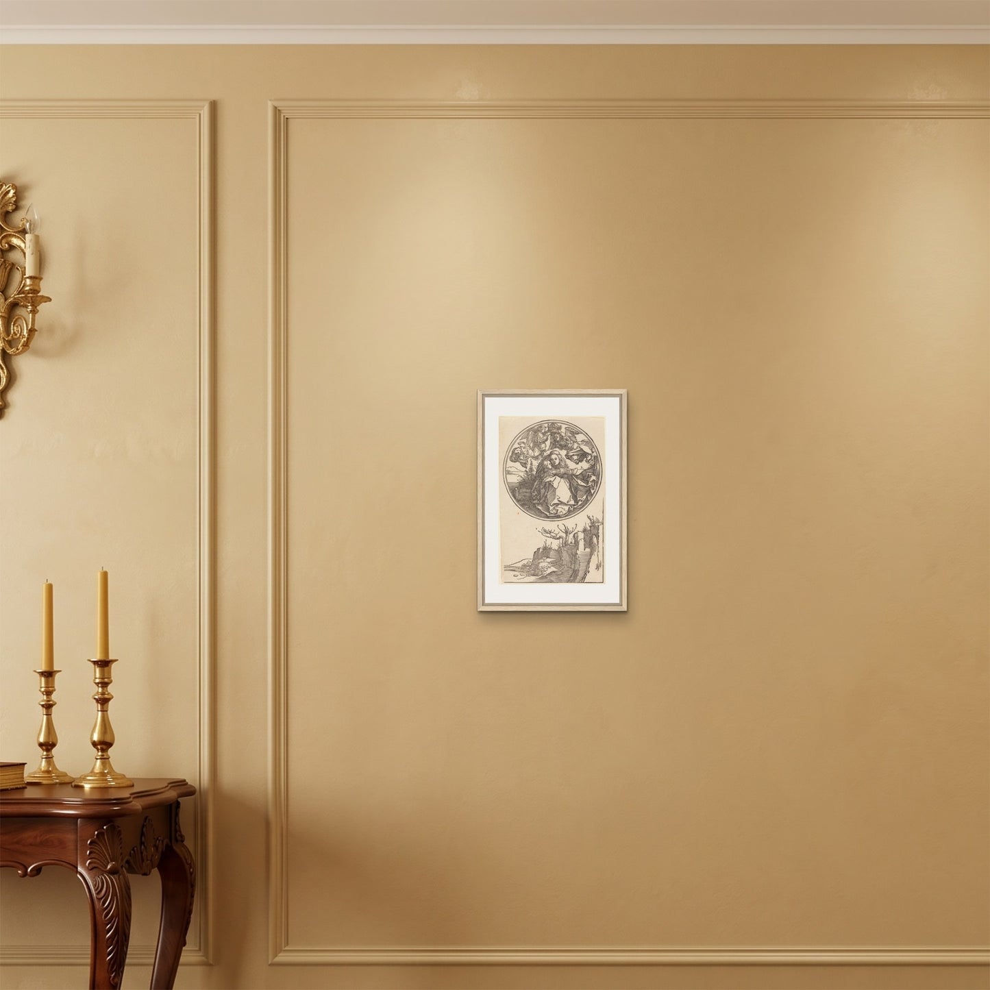 Orlonzo - FRAMED CANVAS WOOD 30x45cm12x18 ROOM