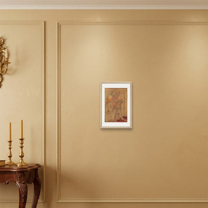 Orlonzo - FRAMED CANVAS WOOD 30x45cm12x18 ROOM
