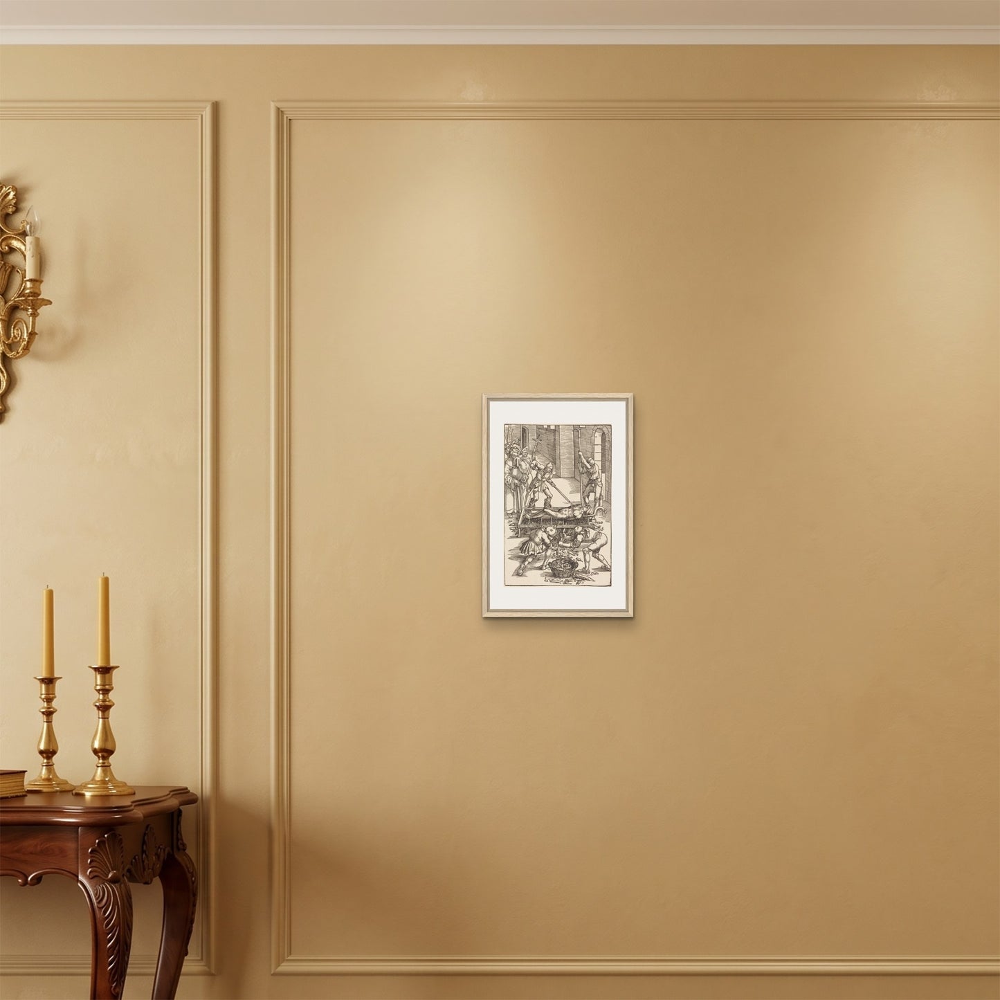 Orlonzo - FRAMED CANVAS WOOD 30x45cm12x18 ROOM