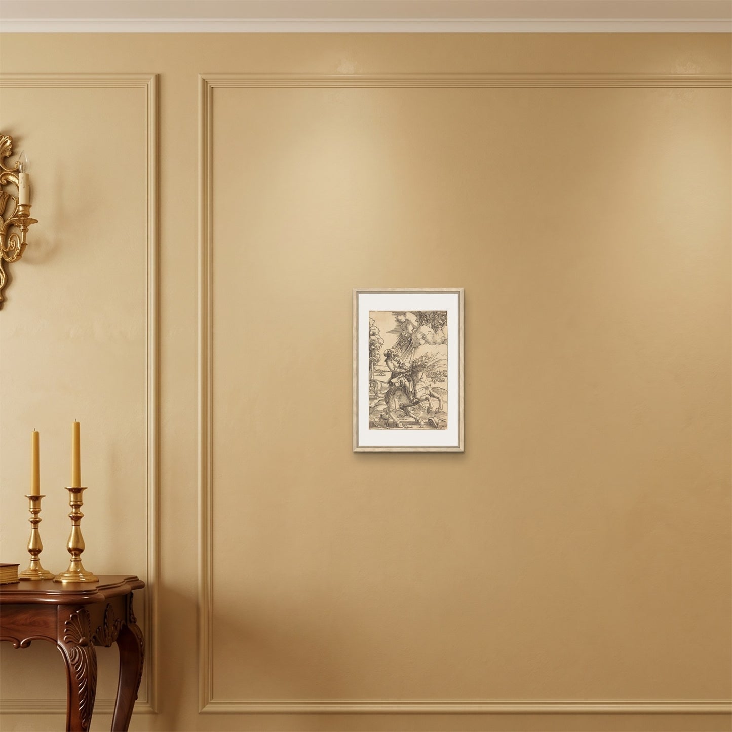 Orlonzo - FRAMED CANVAS WOOD 30x45cm12x18 ROOM