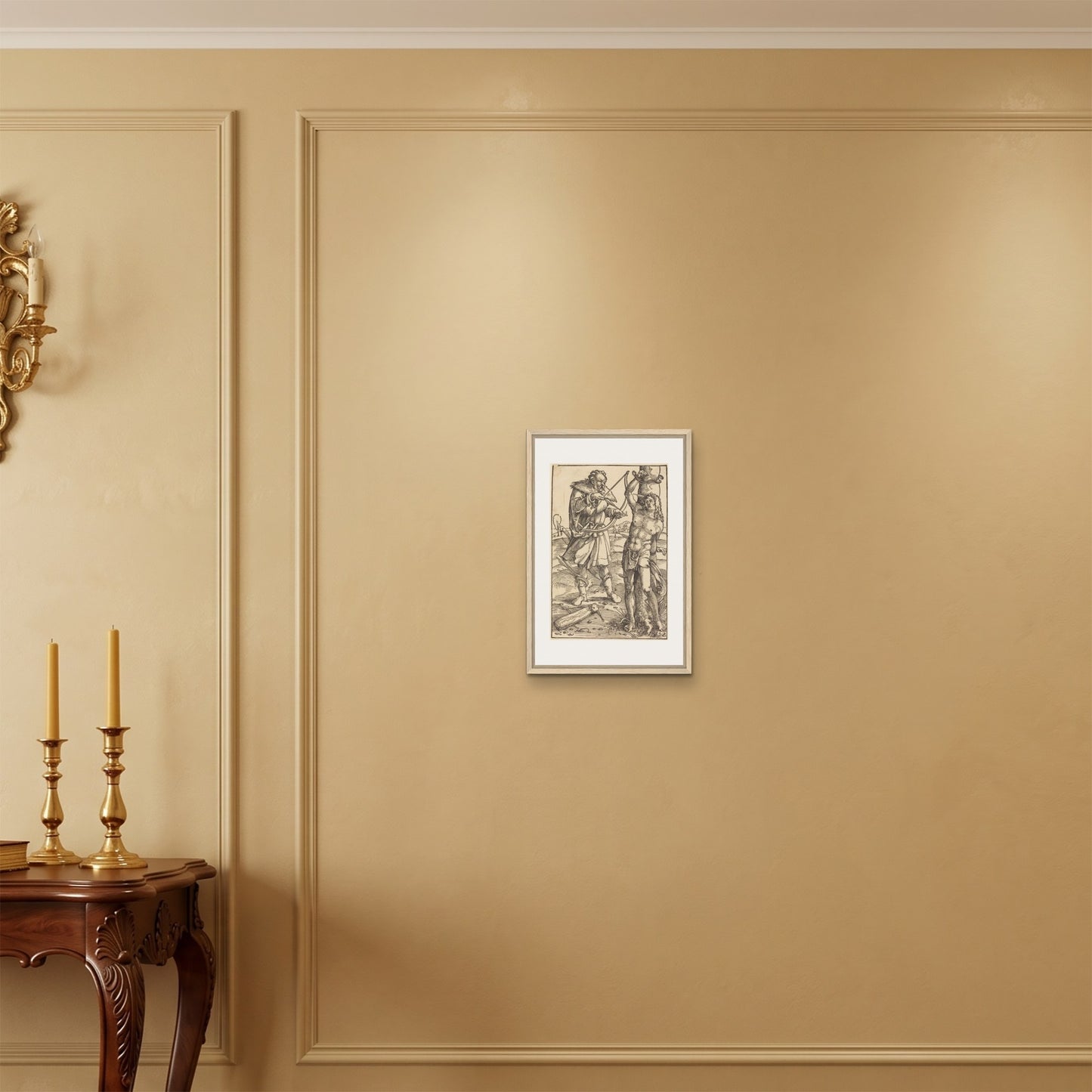 Orlonzo - FRAMED CANVAS WOOD 30x45cm12x18 ROOM