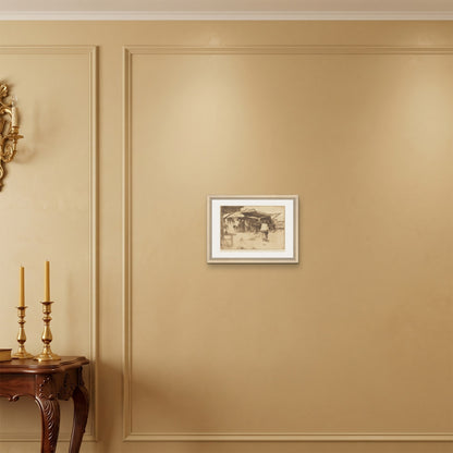 Orlonzo - FRAMED CANVAS WOOD 4030cm1612 ROOM