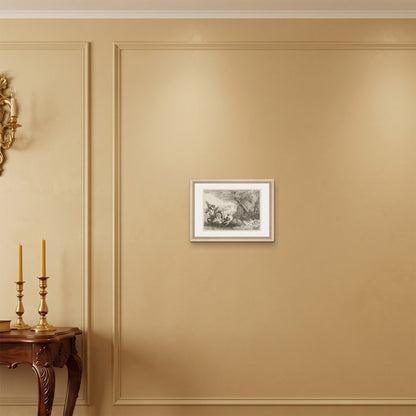 Orlonzo - FRAMED CANVAS WOOD 4030cm1612 ROOM
