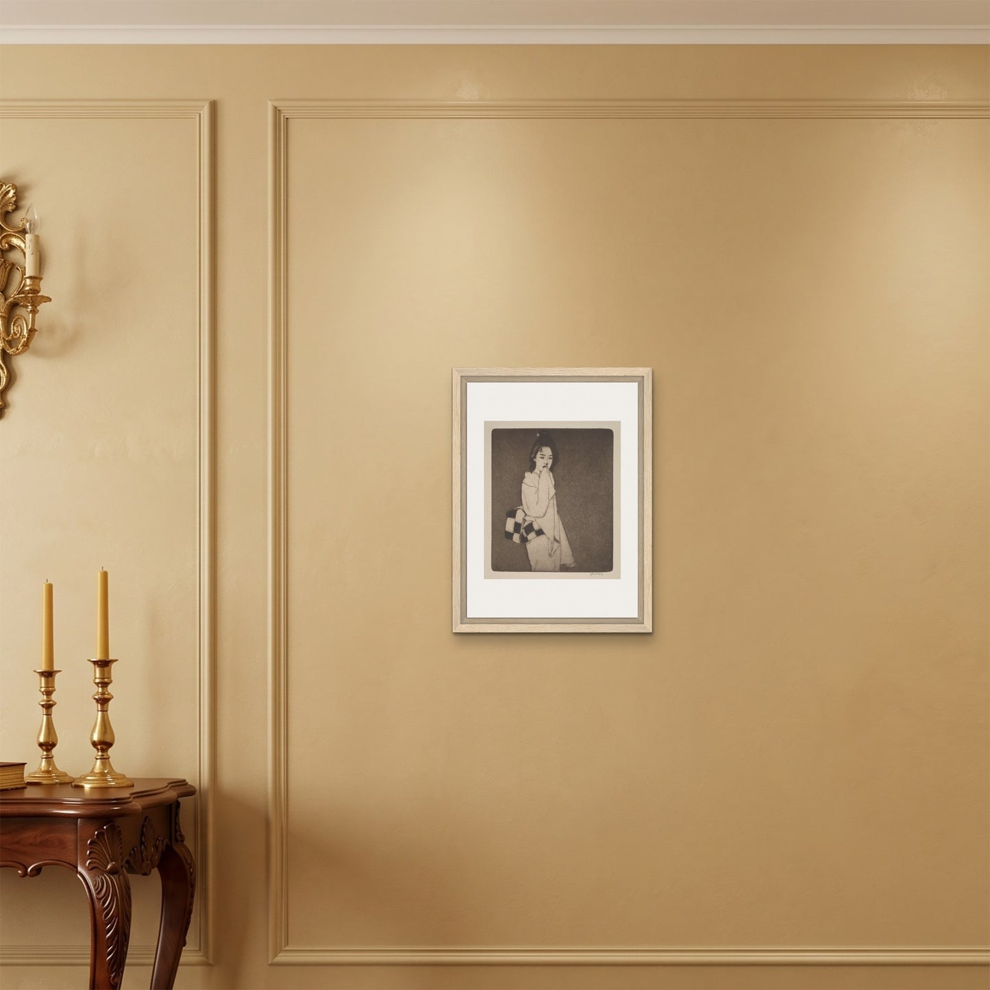 Orlonzo - FRAMED CANVAS WOOD 40x50cm16x20 ROOM