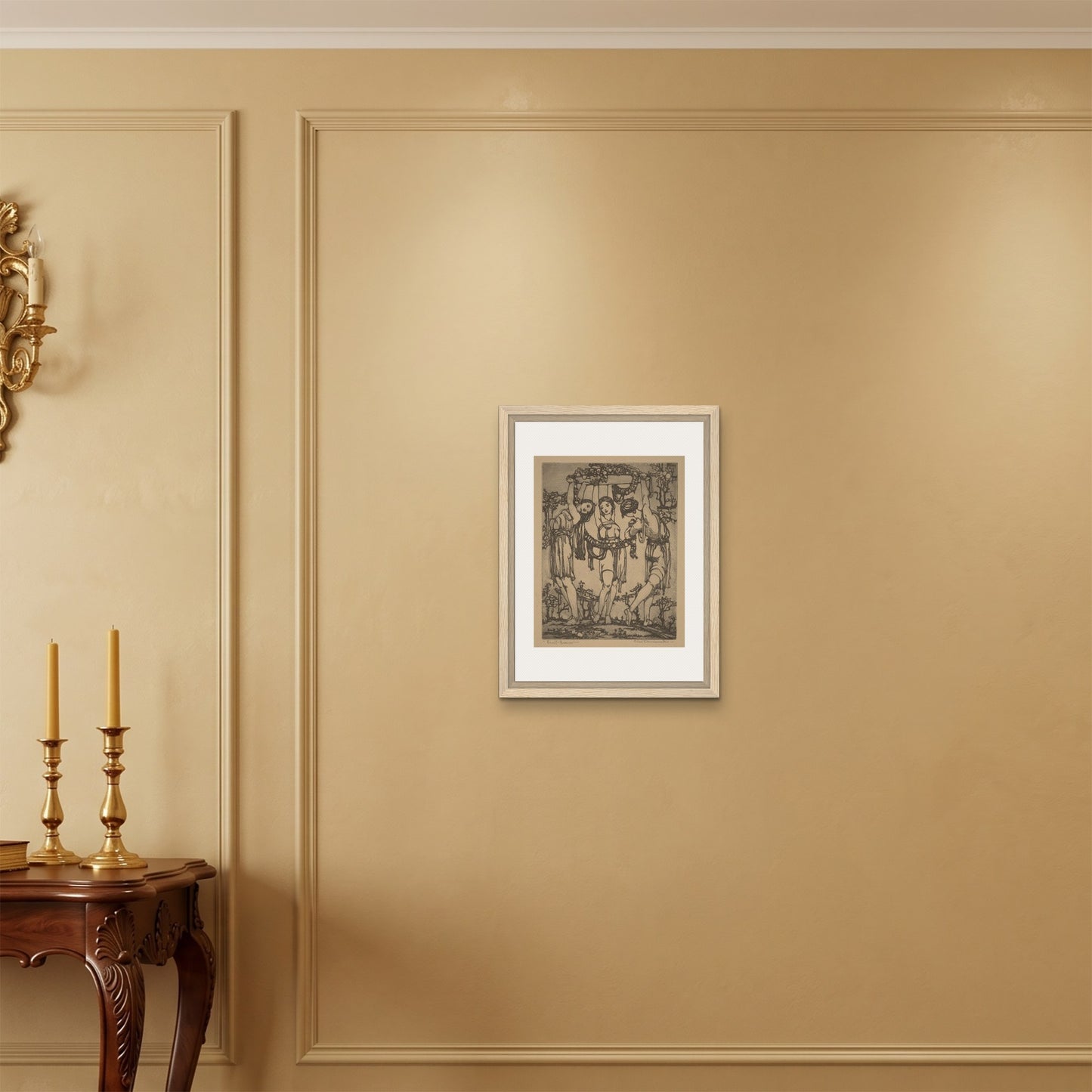 Orlonzo - FRAMED CANVAS WOOD 40x50cm16x20 ROOM