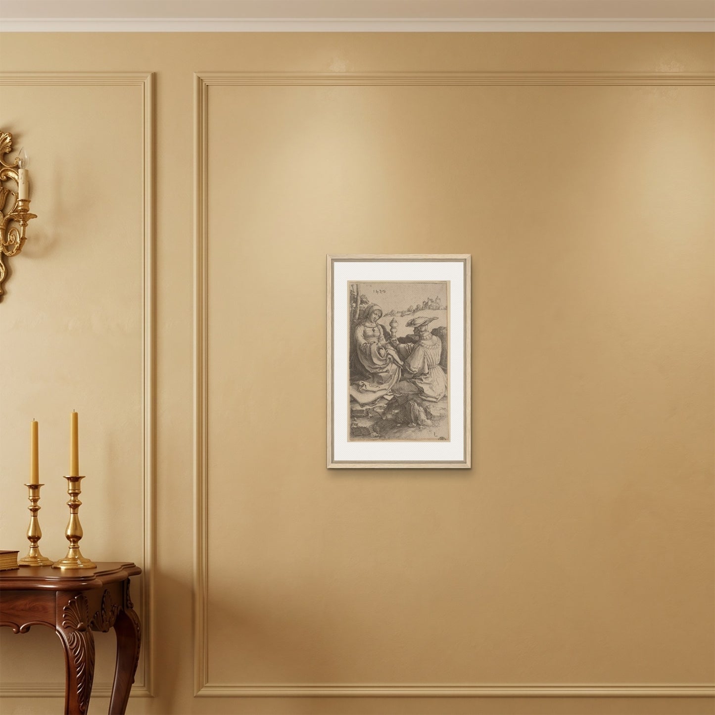 Orlonzo - FRAMED CANVAS WOOD 40x60cm16x24 ROOM