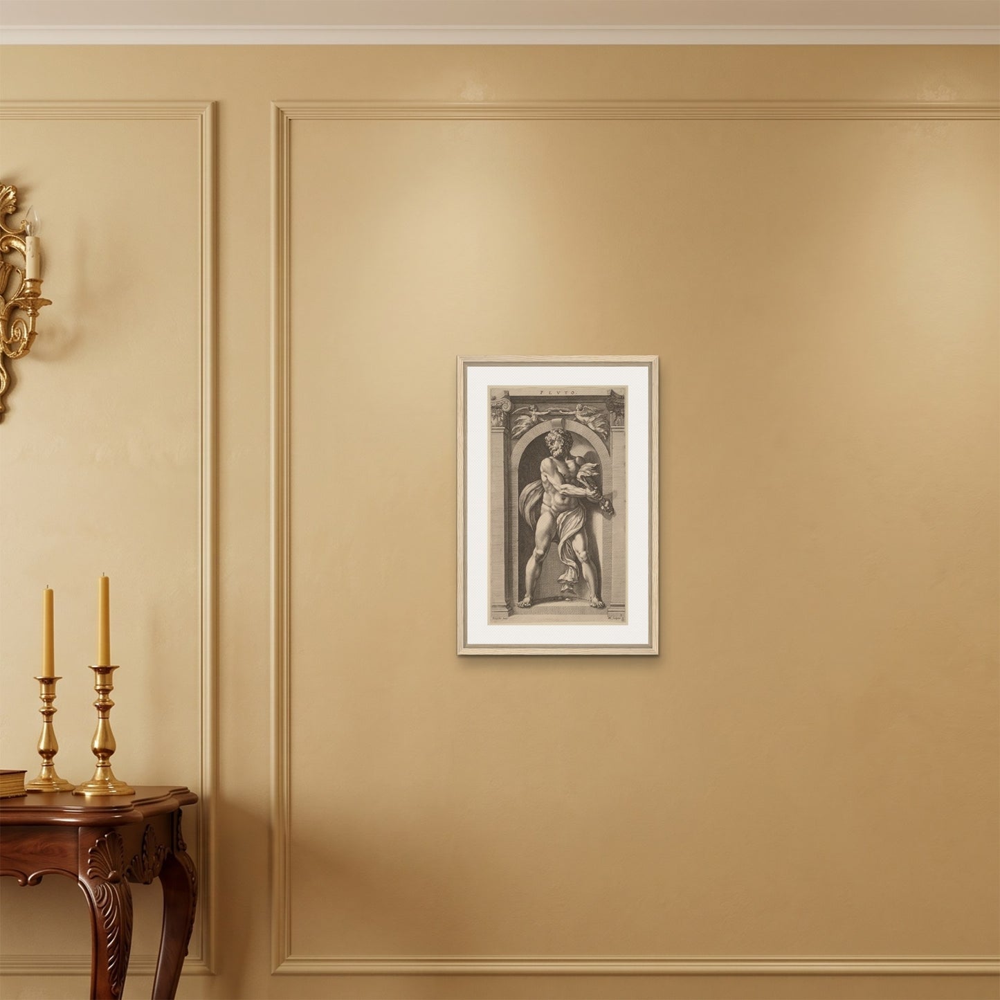 Orlonzo - FRAMED CANVAS WOOD 40x60cm16x24 ROOM